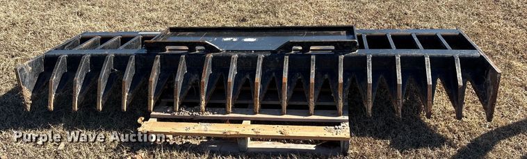 image for item ET7445 Skid steer root rake