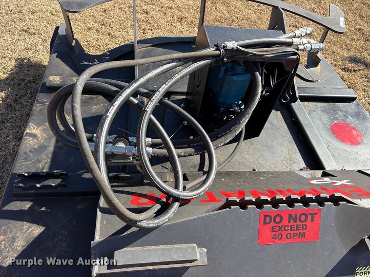 image for item ET7452 Rut Manufacturing Terminator XP skid steer rotary mower