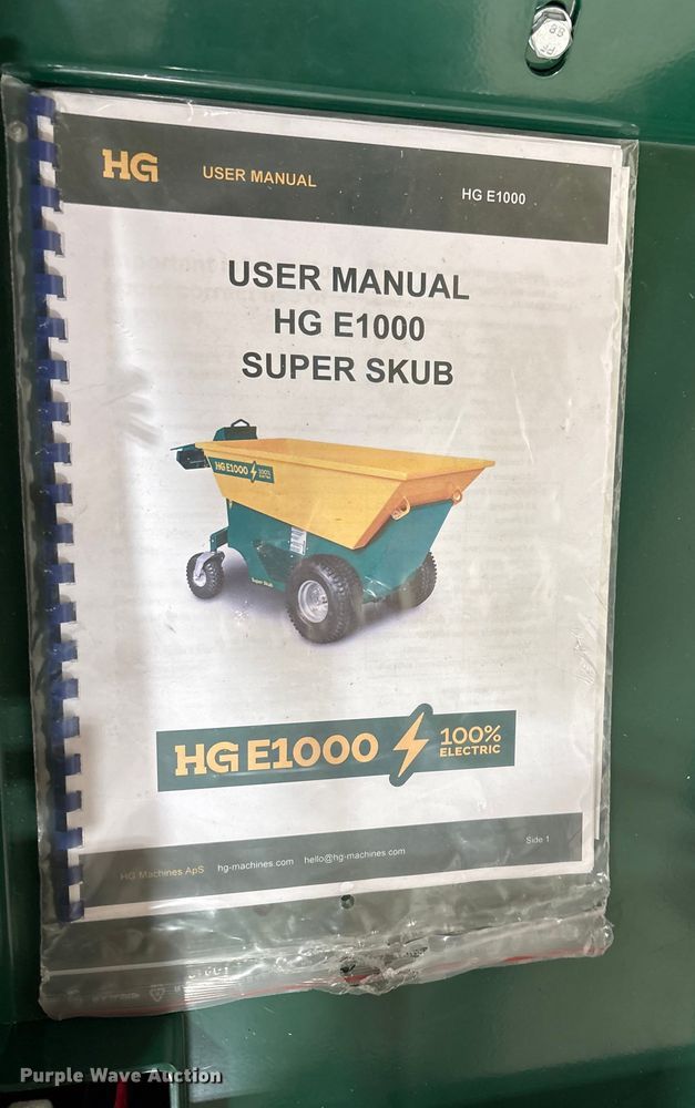 image for item EU0141 2024 HG Machines ApS E1000 power buggy