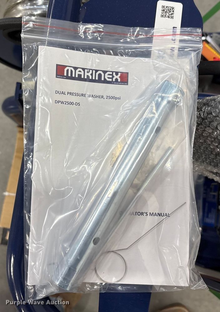 image for item EU0143 2022 Makinex DPW-2500-DS- pressure washer