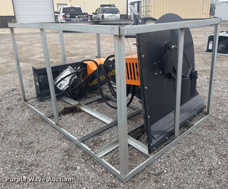 image for item EU4009 2025 LandHonor ABC-13-125A skid steer brush mower