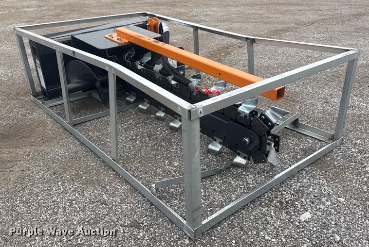 image for item EU4010 2025 Wolverine TCR-12-48H skid steer trencher