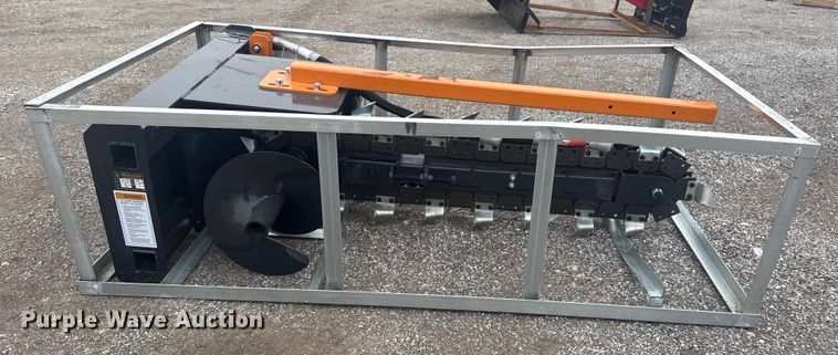 image for item EU4010 2025 Wolverine TCR-12-48H skid steer trencher