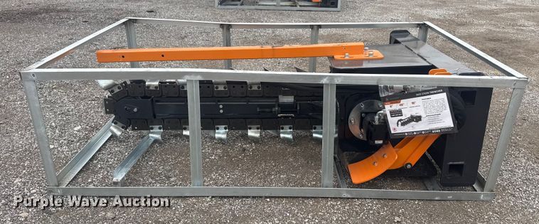 image for item EU4010 2025 Wolverine TCR-12-48H skid steer trencher