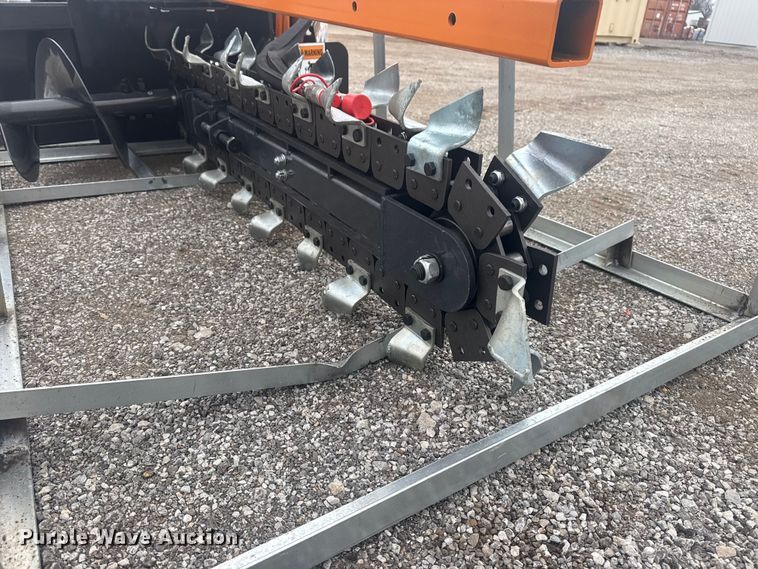 image for item EU4010 2025 Wolverine TCR-12-48H skid steer trencher