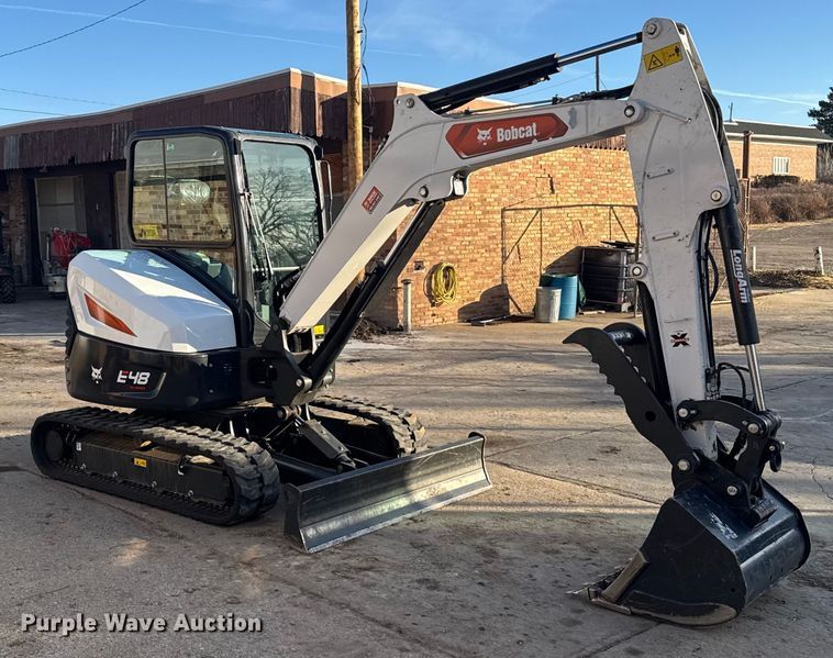 image for item EU6492 2024 Bobcat E48 mini excavator