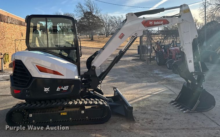 image for item EU6492 2024 Bobcat E48 mini excavator