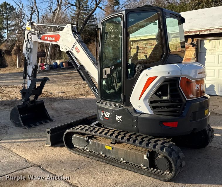 image for item EU6492 2024 Bobcat E48 mini excavator