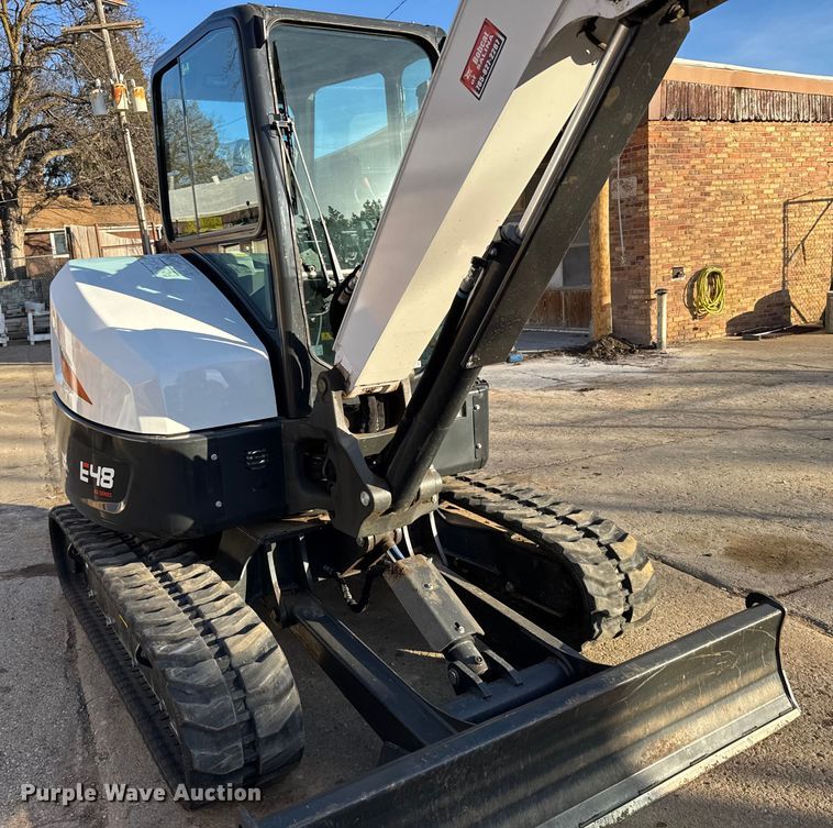 image for item EU6492 2024 Bobcat E48 mini excavator