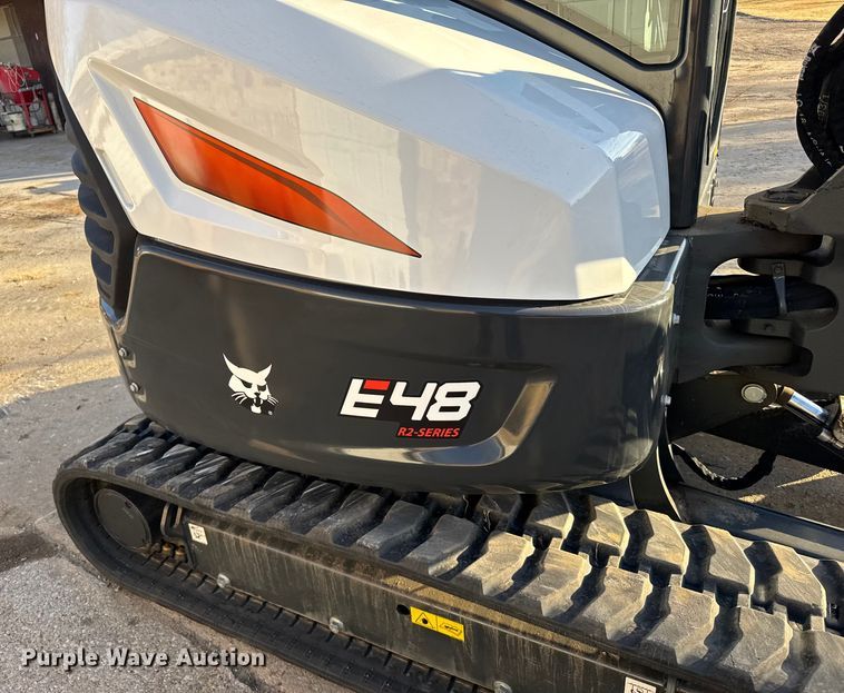 image for item EU6492 2024 Bobcat E48 mini excavator