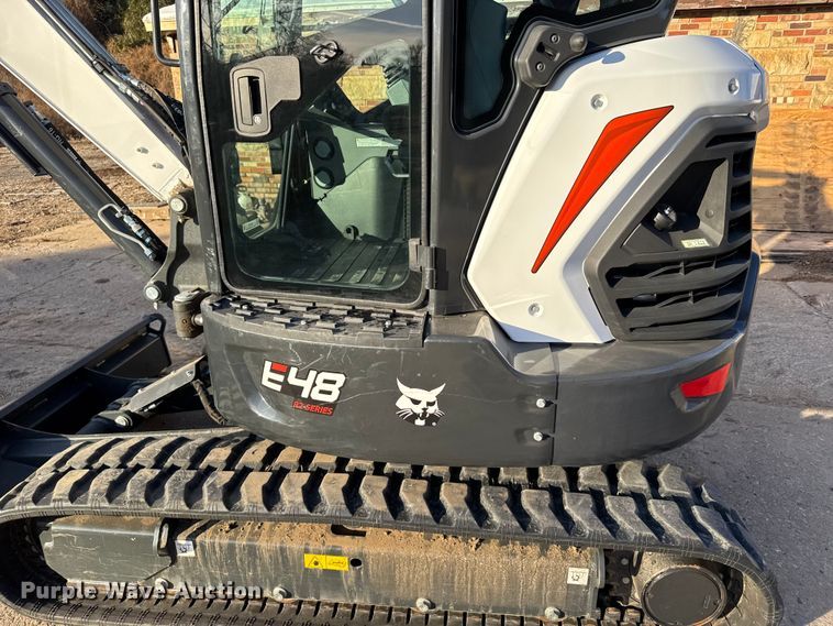 image for item EU6492 2024 Bobcat E48 mini excavator
