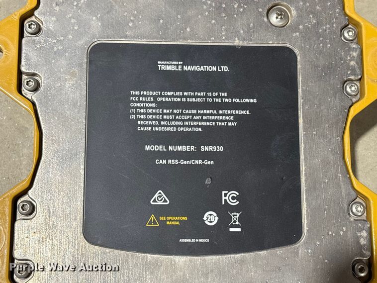 image for item EU7109 Trimble Accugrade grade control system