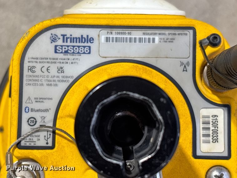 image for item EU7112 Trimble SPS986  GNSS receiver