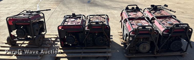 image for item EU7116 (7) Honda EB 6500X generators
