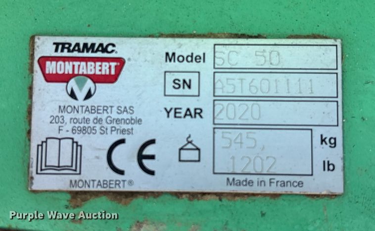 image for item EU7118 2020 Tramac SC 50 hammer