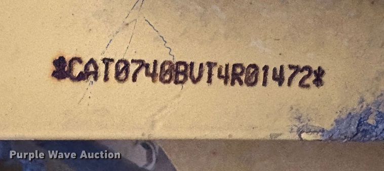 image for item EU8567 2013 Caterpillar 740B articulated haul truck