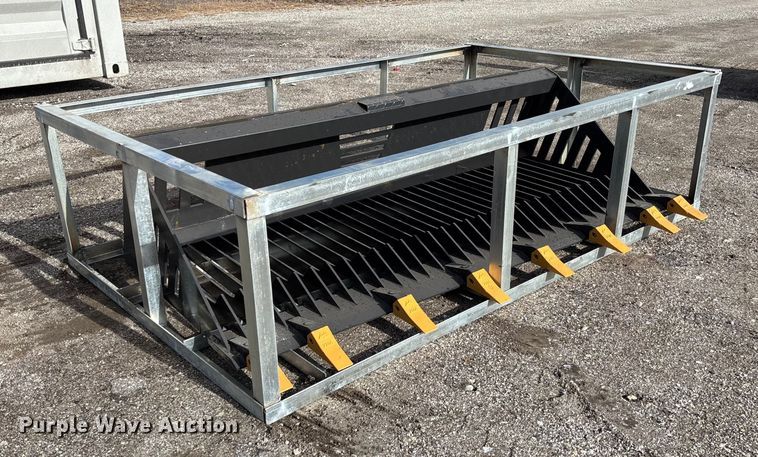 image for item EV3442 2025 LandHonor RB-14-78W skid steer rock bucket