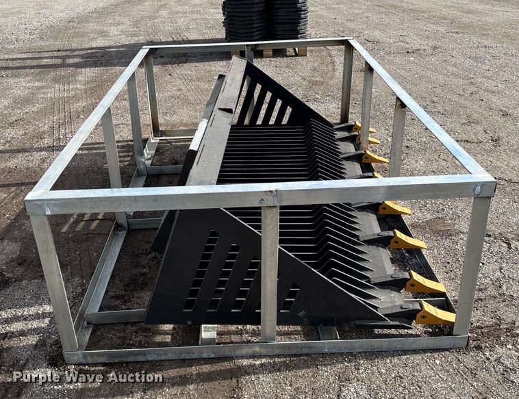 image for item EV3442 2025 LandHonor RB-14-78W skid steer rock bucket