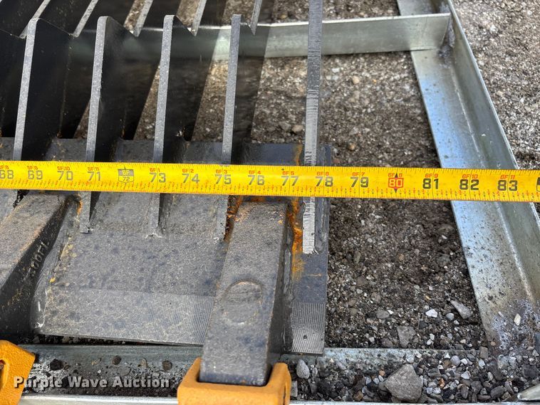 image for item EV3442 2025 LandHonor RB-14-78W skid steer rock bucket