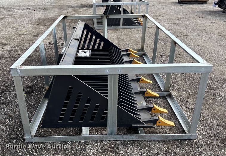 image for item EV3443 2025 LandHonor RB-14-78W skid steer rock bucket