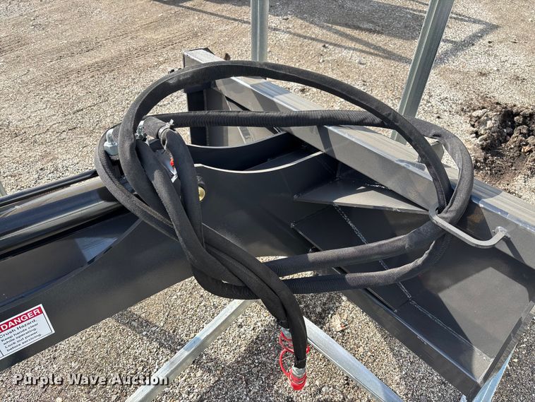 image for item EV3444 2025 LandHonor BH-12-72D skid steer backhoe