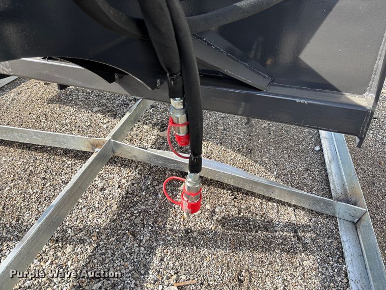 image for item EV3444 2025 LandHonor BH-12-72D skid steer backhoe