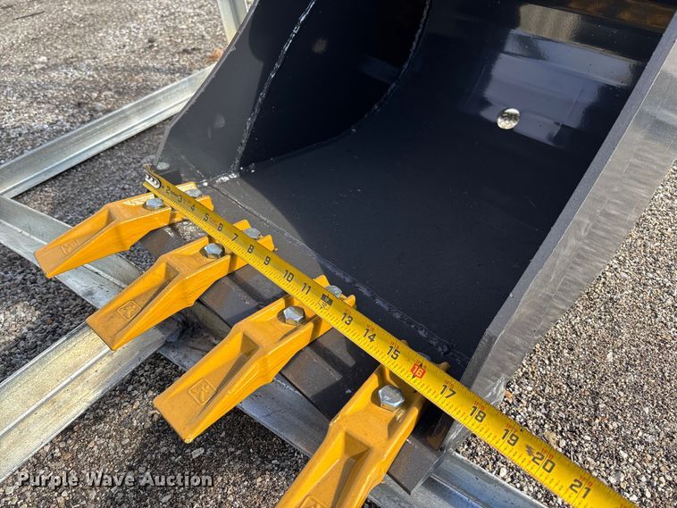 image for item EV3444 2025 LandHonor BH-12-72D skid steer backhoe