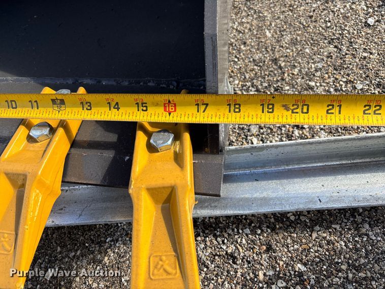 image for item EV3444 2025 LandHonor BH-12-72D skid steer backhoe