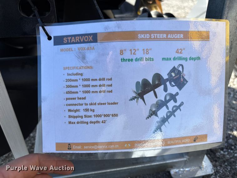 image for item EV3445 2025 Starvox SV-480 compact utility loader