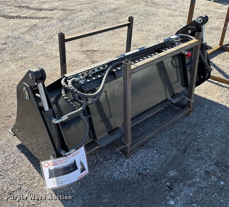 image for item EV3448 2025 Captok CK-KH72 skid steer four-in-one bucket