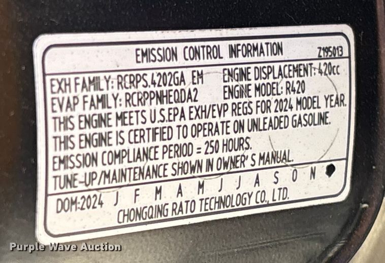 image for item EV3449 2025 IR IRD25 crawler dumper