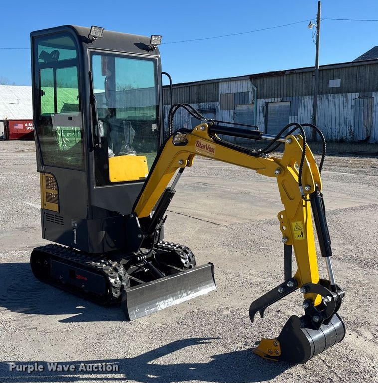 image for item EV3453 2025 Starvox SV-ME15 mini excavator