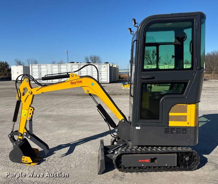 image for item EV3453 2025 Starvox SV-ME15 mini excavator