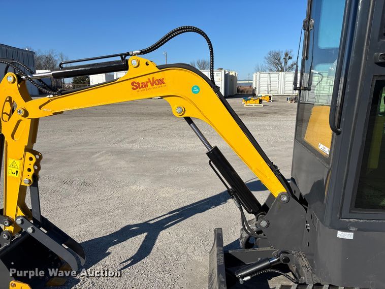 image for item EV3453 2025 Starvox SV-ME15 mini excavator