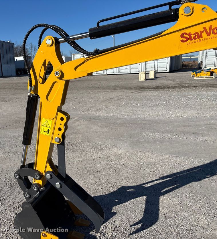 image for item EV3453 2025 Starvox SV-ME15 mini excavator