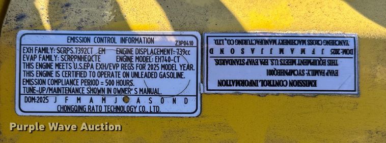 image for item EV3454 2025 Starvox SV-480 compact utility loader