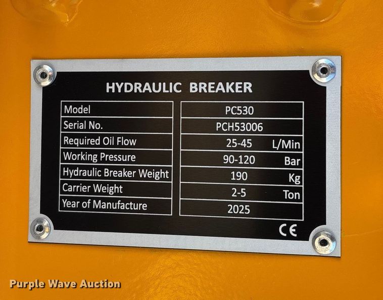 image for item EV3455 2025 PC530 breaker