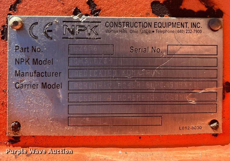 image for item FG1606 NPK breaker