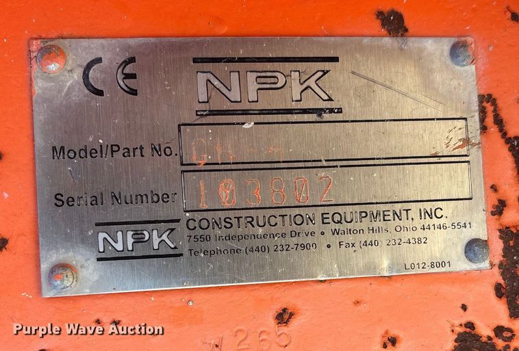 image for item FG1606 NPK breaker