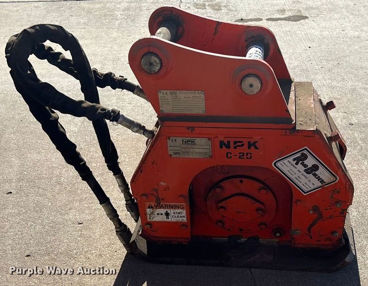 image for item FG1607 NPK C-2D plate compactor