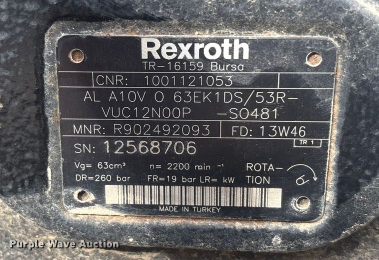 image for item FG1649 2014 Caterpillar TH514C telehandler