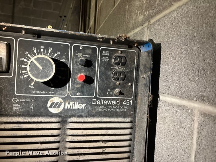 image for item FG1659 Miller Deltaweld 451 welder/generator