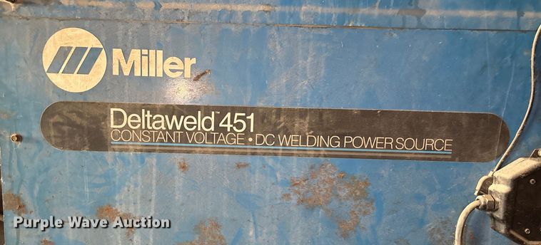 image for item FG1659 Miller Deltaweld 451 welder/generator