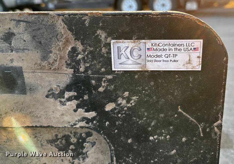 image for item FG1676 2025 KC QT–TP skid steer tree puller
