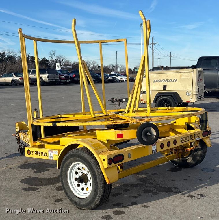 image for item FG1680 2021 Sweetwater Metal Products CT1143TT reel trailer