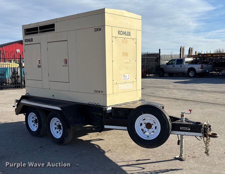 image for item FG1682 Kohler 33KW generator