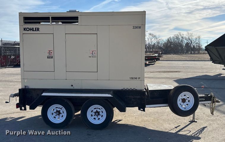 image for item FG1682 Kohler 33KW generator