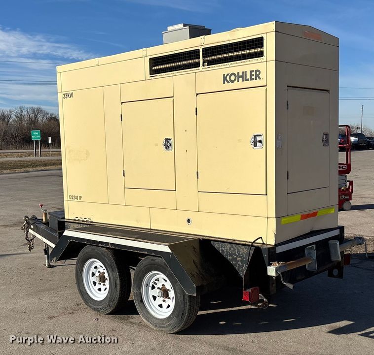 image for item FG1682 Kohler 33KW generator