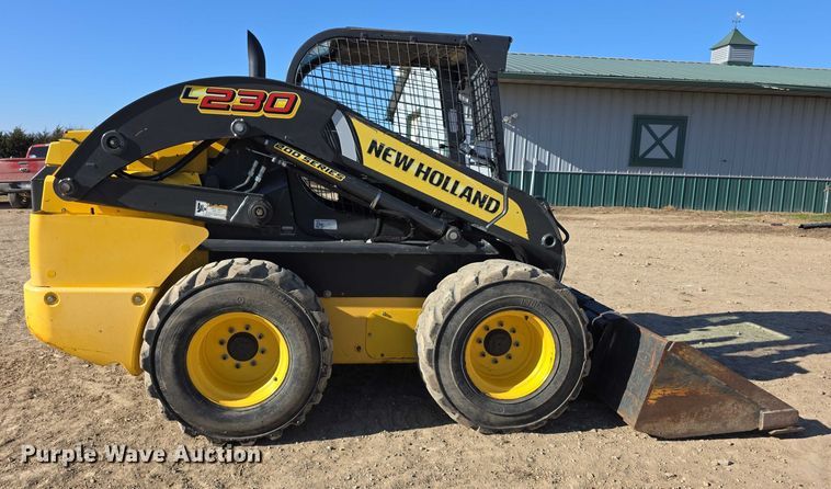 image for item FI0688 New Holland L230 200 series skid steer loader