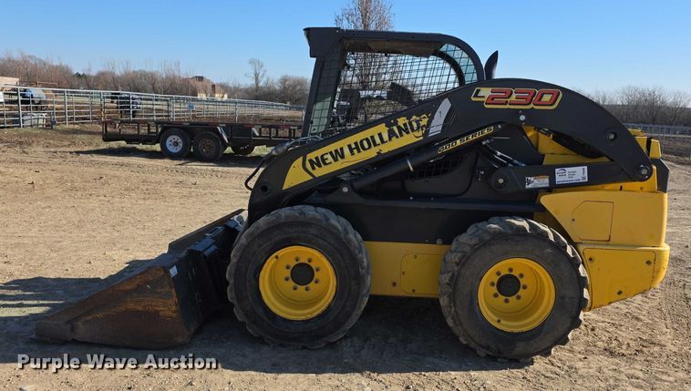 image for item FI0688 New Holland L230 200 series skid steer loader